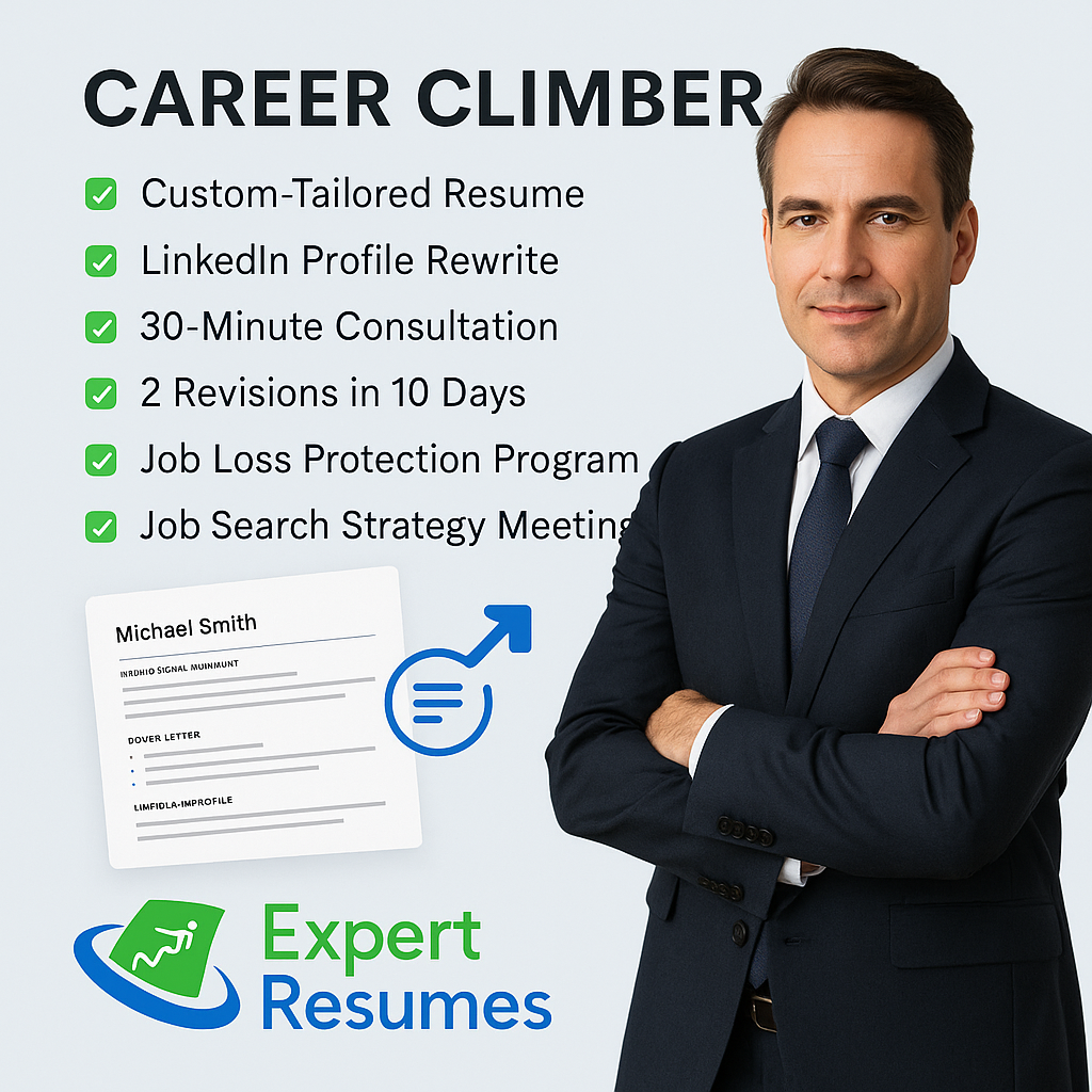 Resume, LinkedIn & Cover Letter - Career Transformation